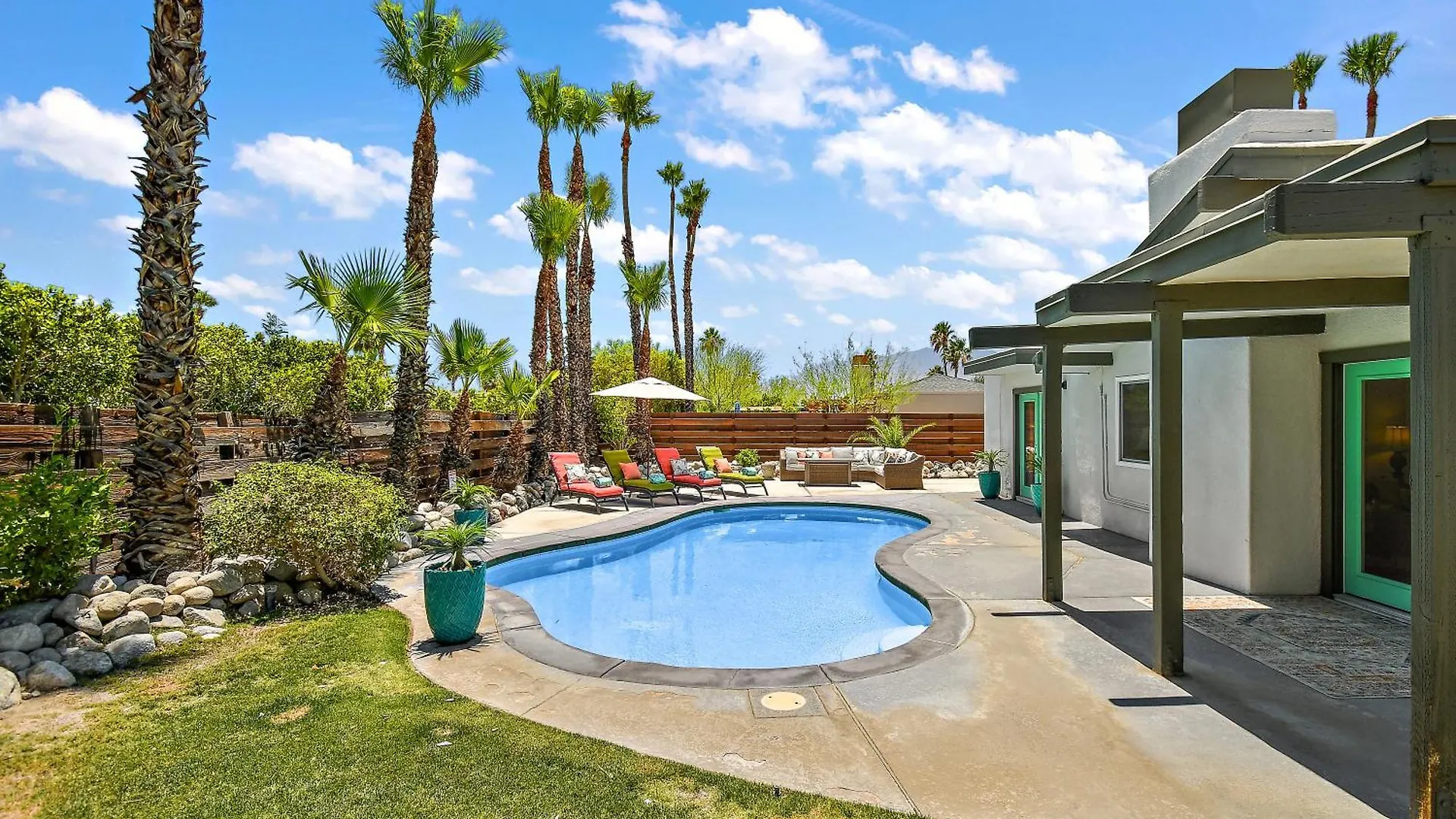 Feriehus Perfect Pool Safari Villa Palm Springs