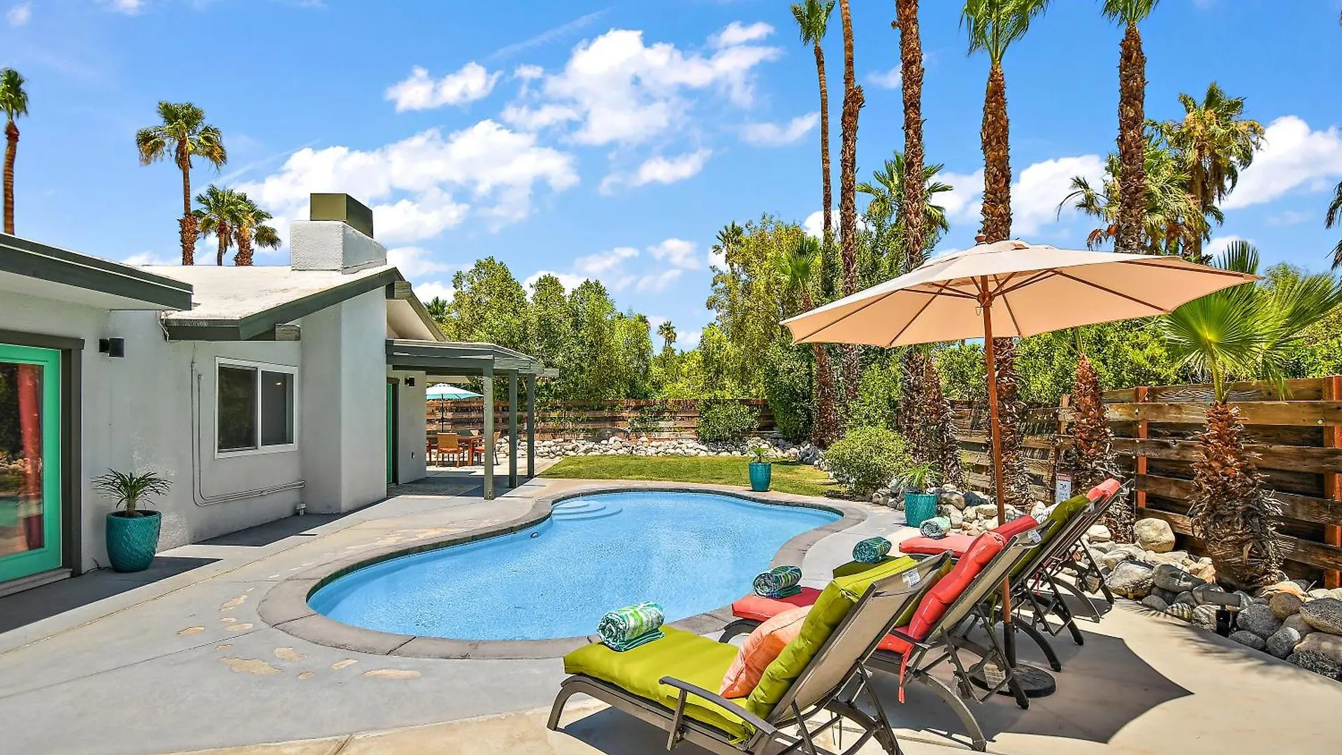Feriehus Perfect Pool Safari Villa Palm Springs USA